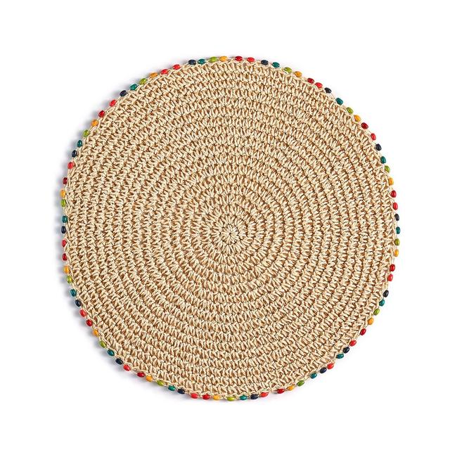 Fiesta Cabo Beaded 15" Round Placemat