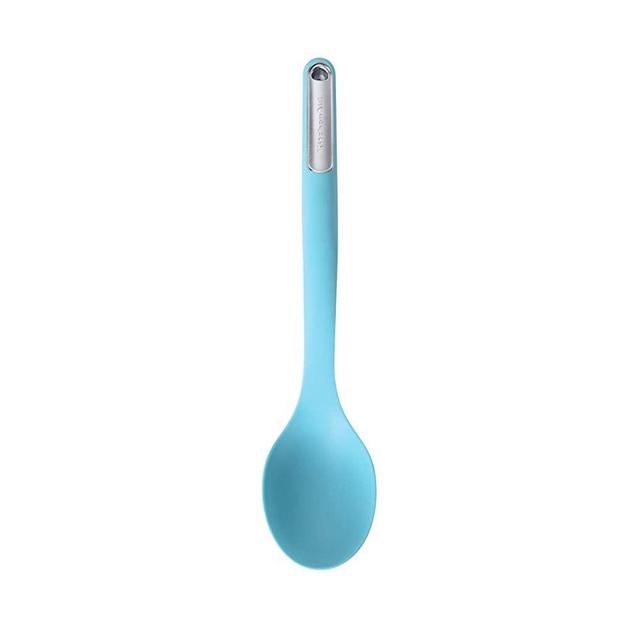 KitchenAid Silicone Slotted Spoon, Aqua Sky