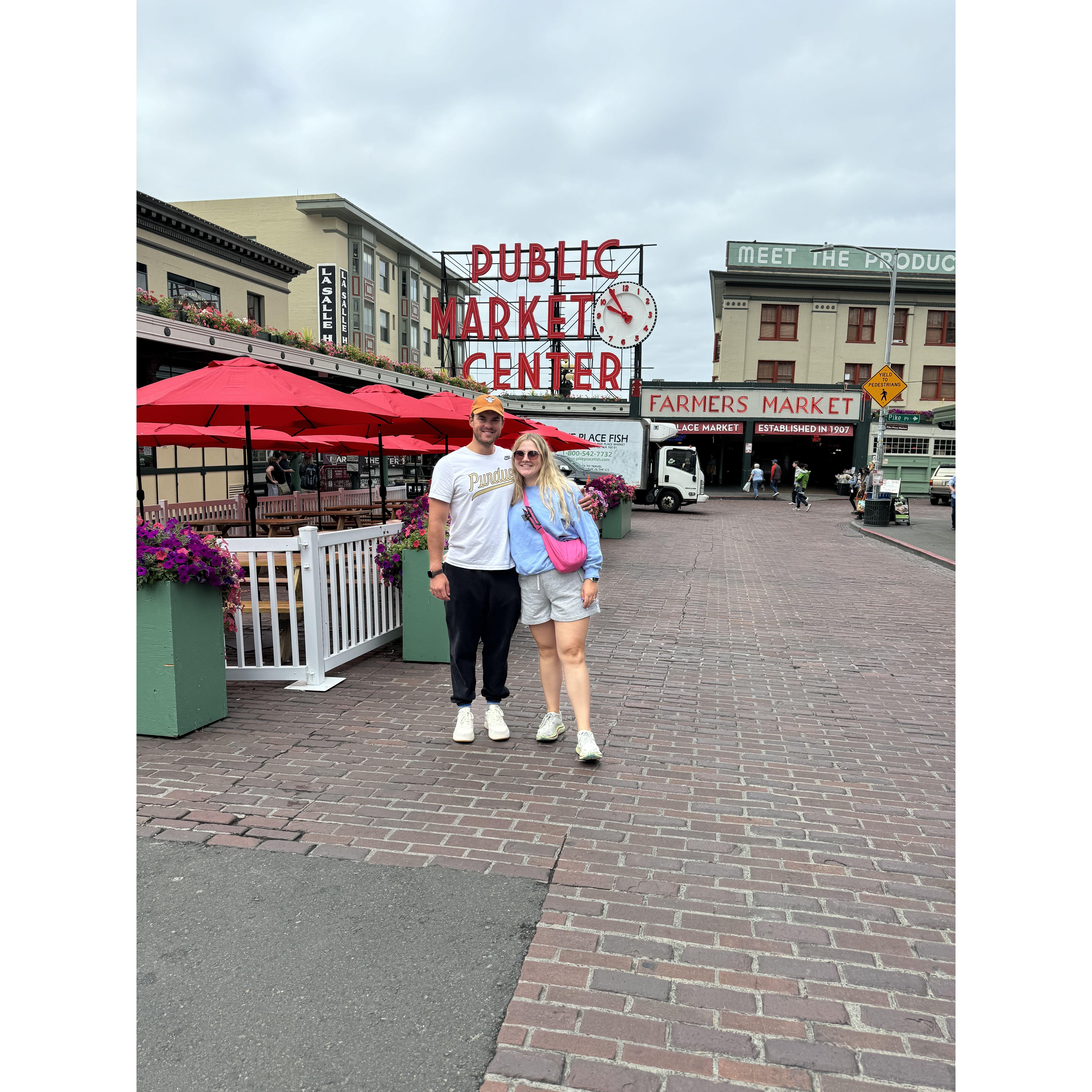 Seattle with Rileigh's family for Brian & Emilie's Wedding!