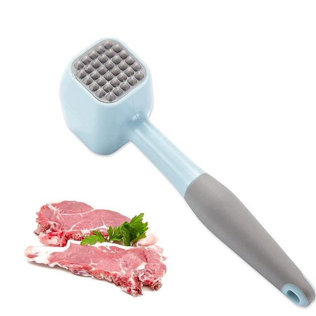 Maxcook Meat Tenderizer Hammer Mallet With Comfort Grip Rubber Handle, Dual-Sided Meat Pounder For Tenderizing Steak, Beef, Chicken, Lamb, Vegetable, Minced Meat And Hard Candy, Easy To Clean