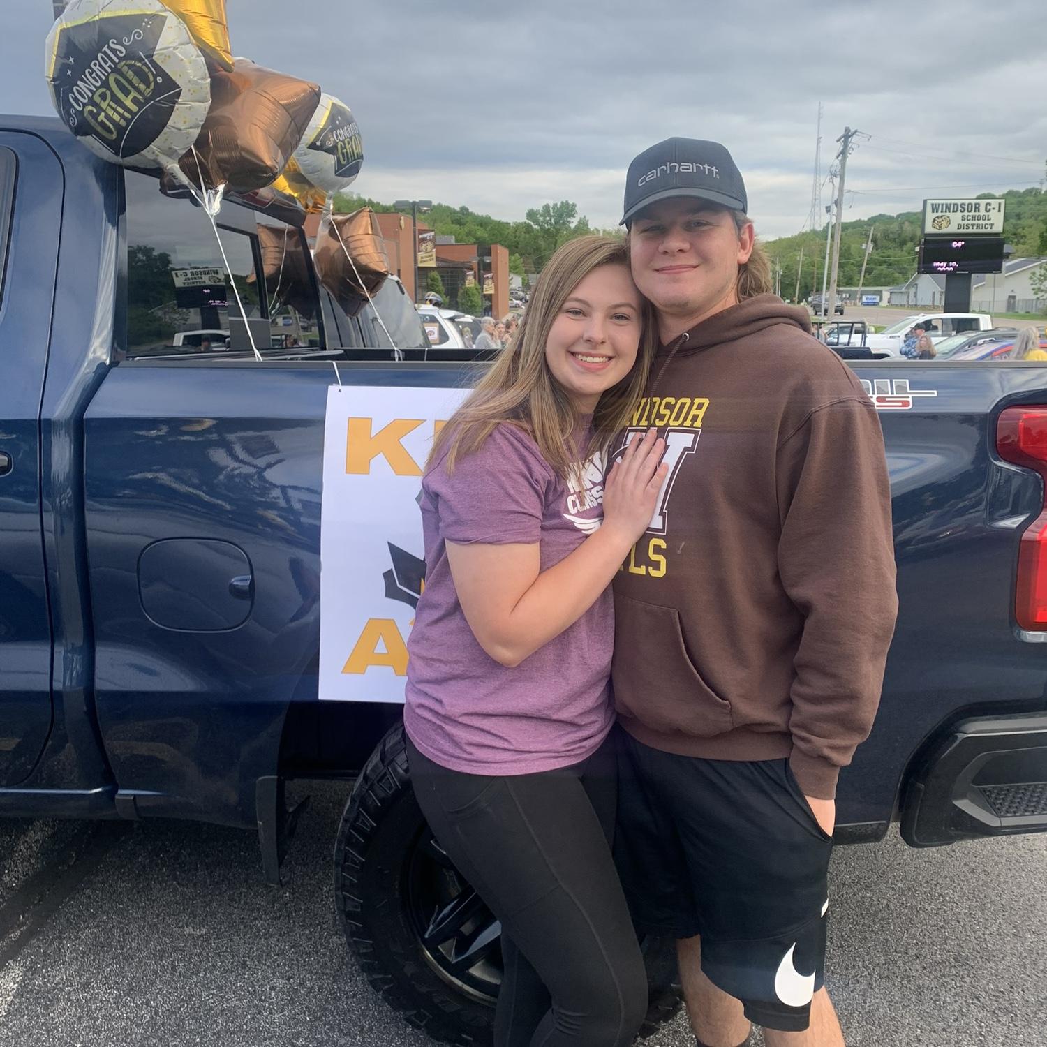 Kenzie’s COVID graduation 2020