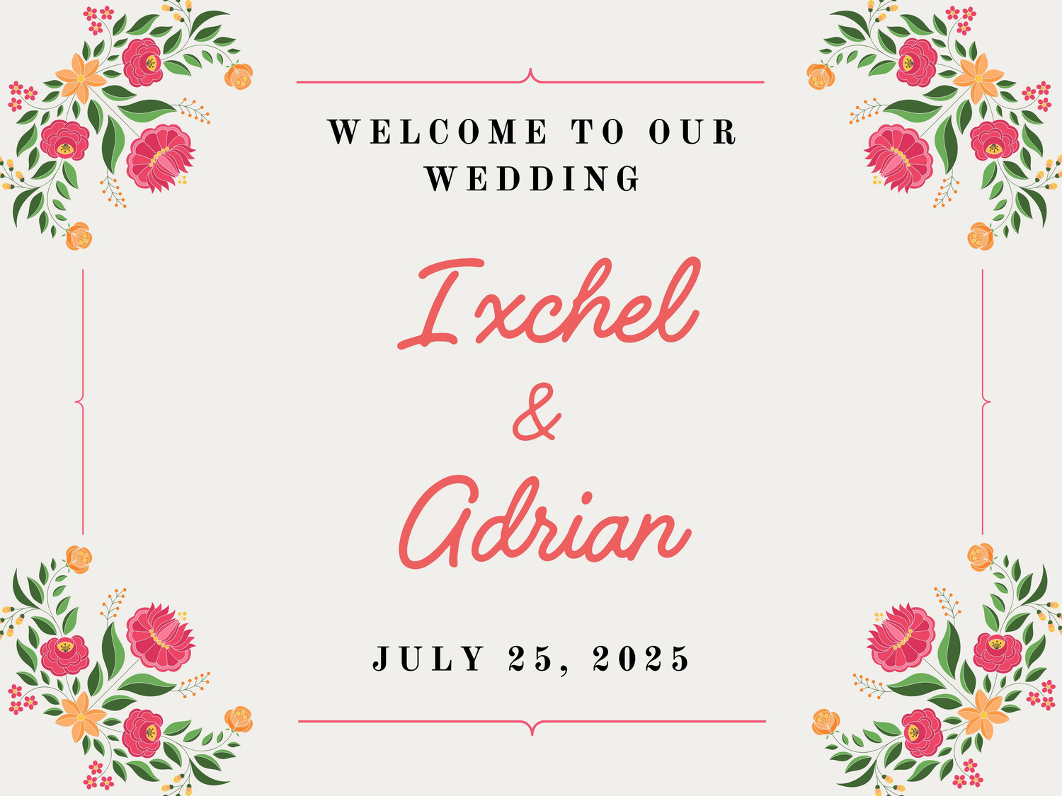 The Wedding Website of Ixchel Hernandez and Adrian Romero