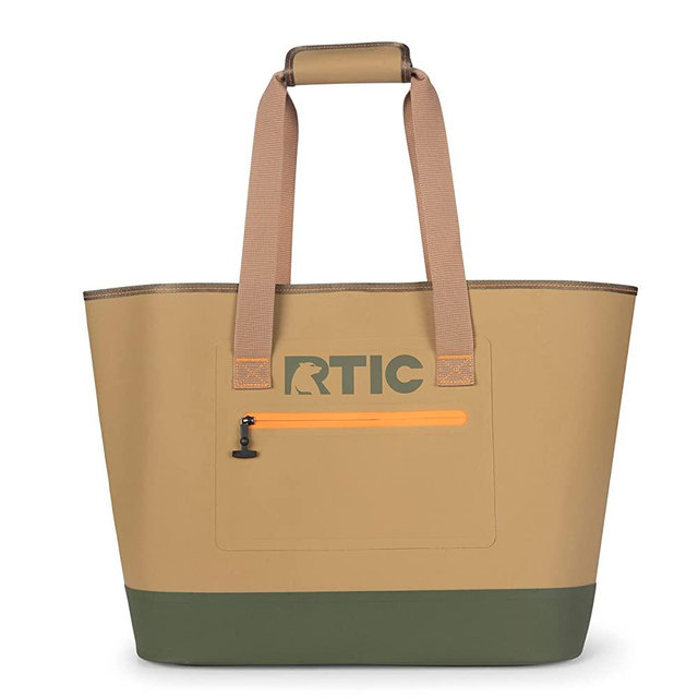 RTIC Ultra-Tough Tote Bag, Waterproof for Beach, Pool, Towel, Grocery, Shopping, Heavy-Duty, Puncture Resistant, Large