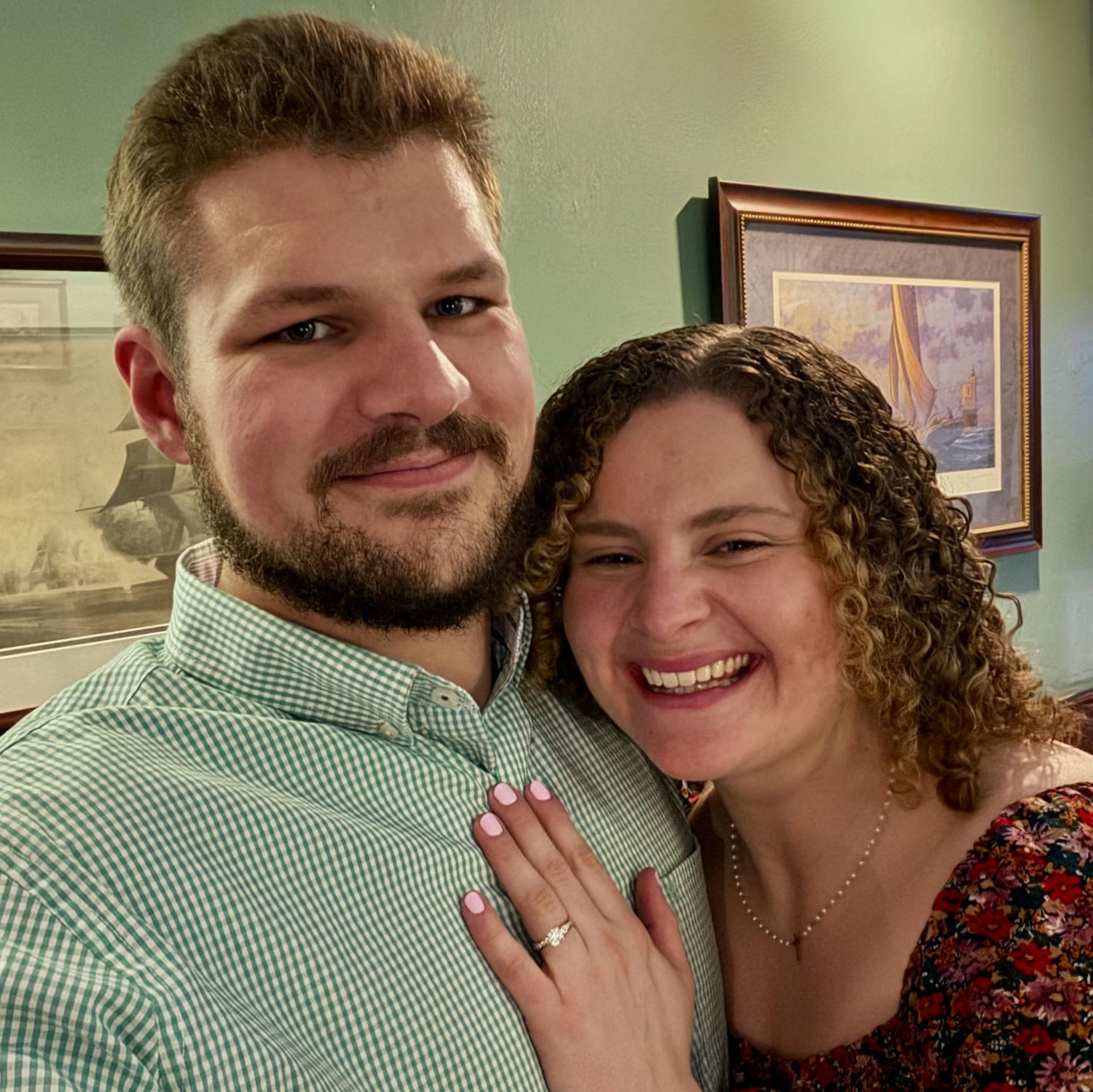 Right after Grace said, "I Do!"