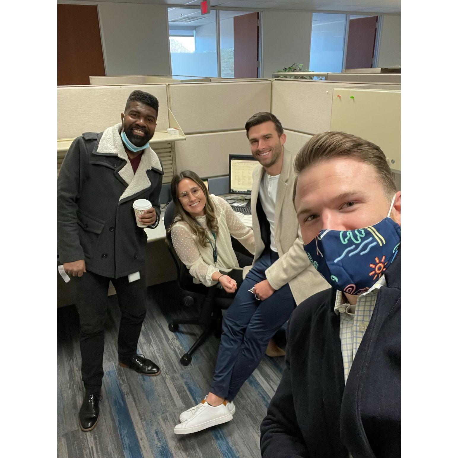 Work friends!