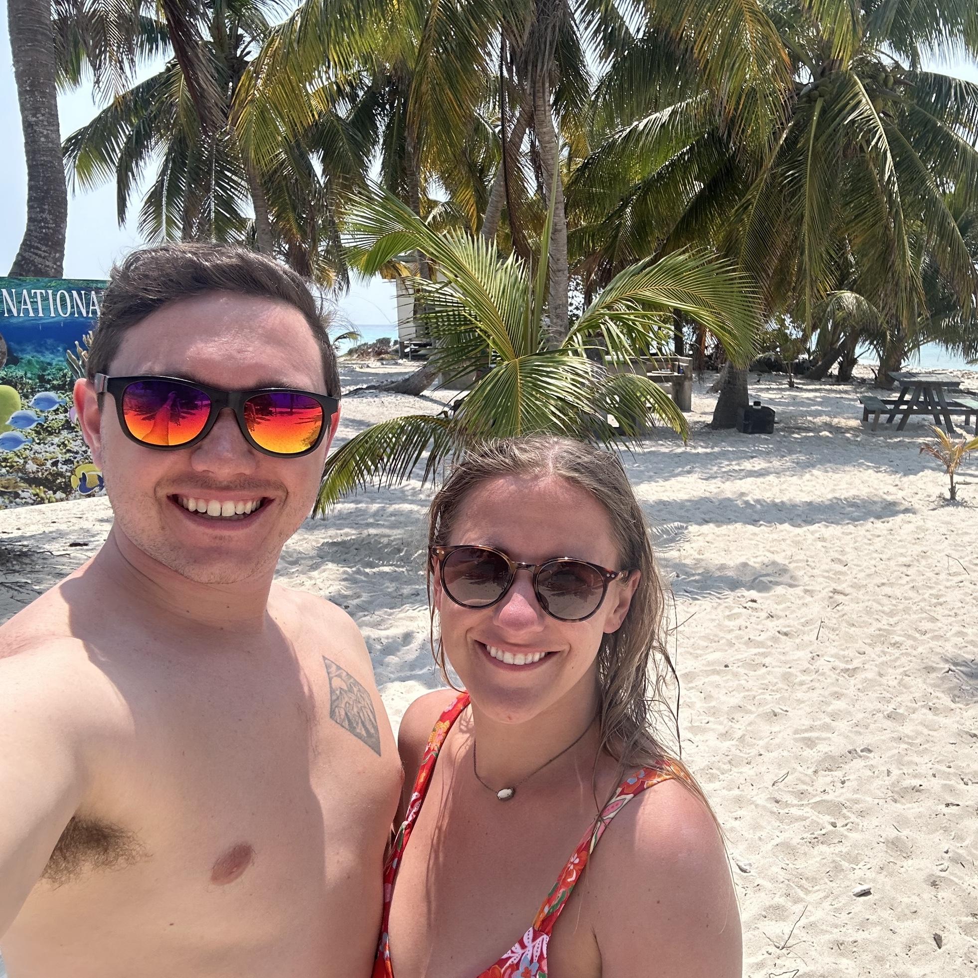 Exploring Laughing Bird Caye National Park in Belize.
