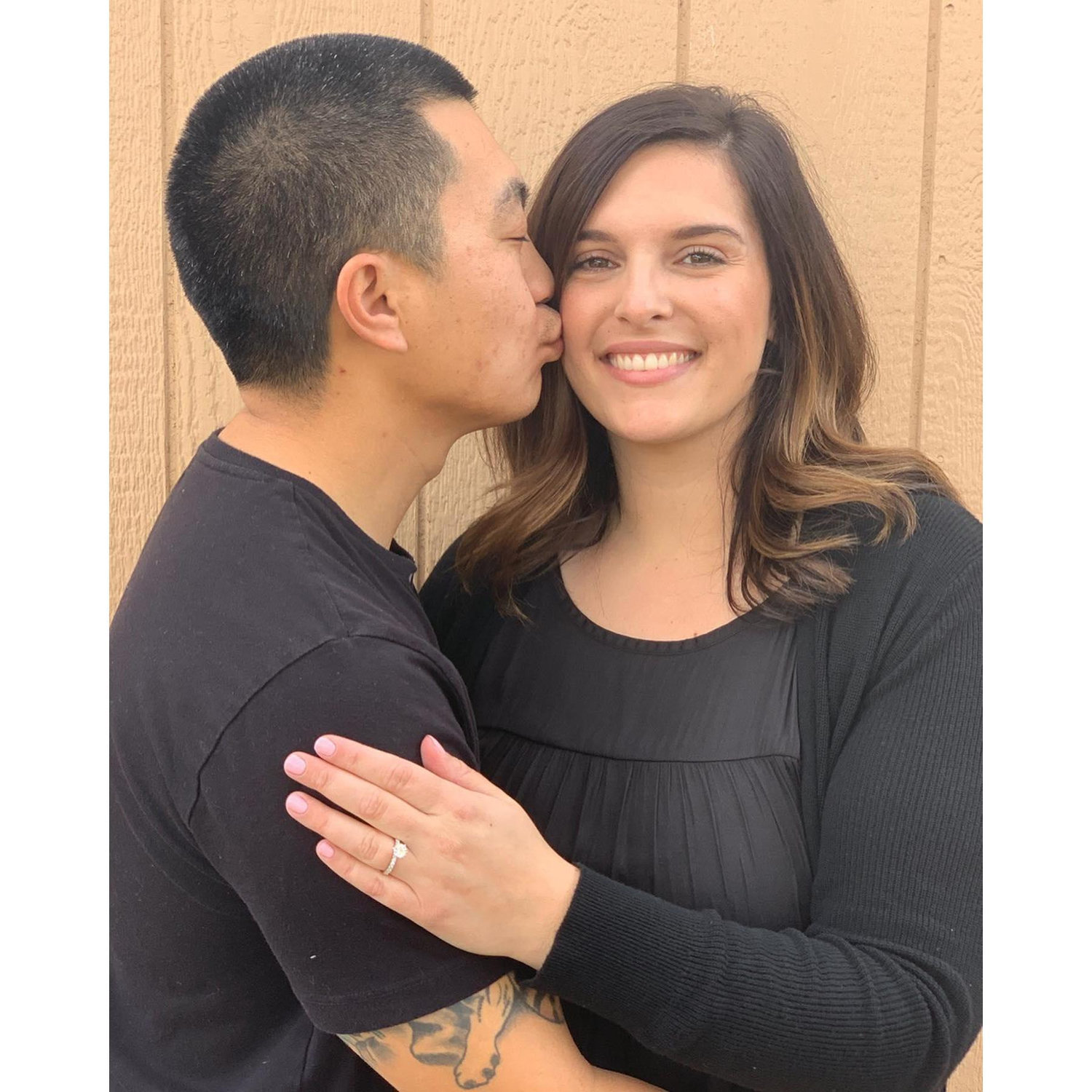 16 years later & we got engaged.