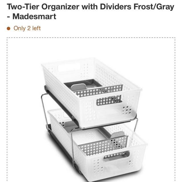 Cabinet organizers