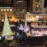 Holiday Ice Rink In Union Square