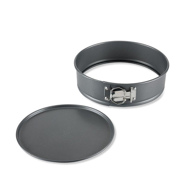 All-Clad Springform Pan 9 inch with Removable Bottom, Nonstick Pro-Release Bakeware, Professional Spring Form and Cheesecake Baking Mold, Durable Ceramic-Reinforced Non stick Coating, Grey