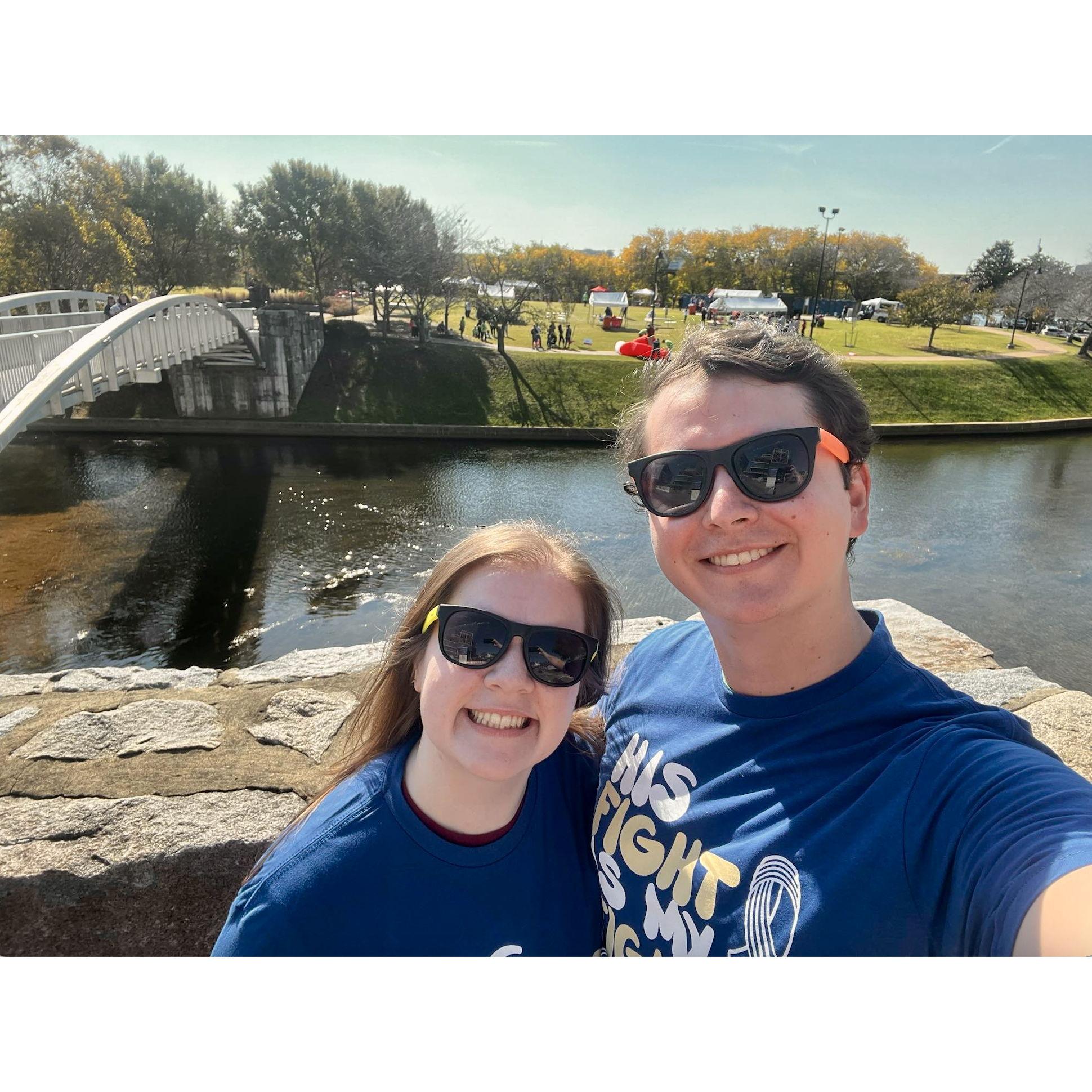 ALS walk at Brown's Island in Richmond!