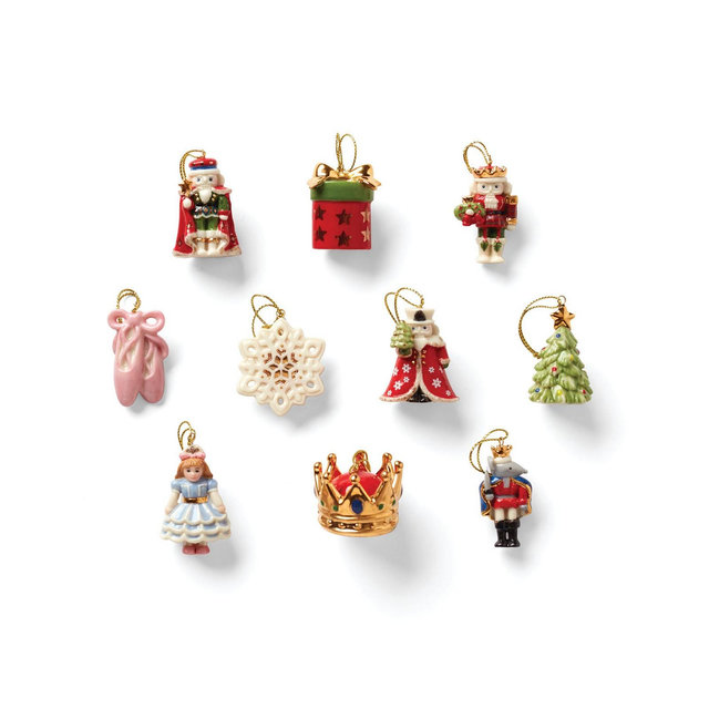 Lenox Nutcracker Ornaments, Set of 10