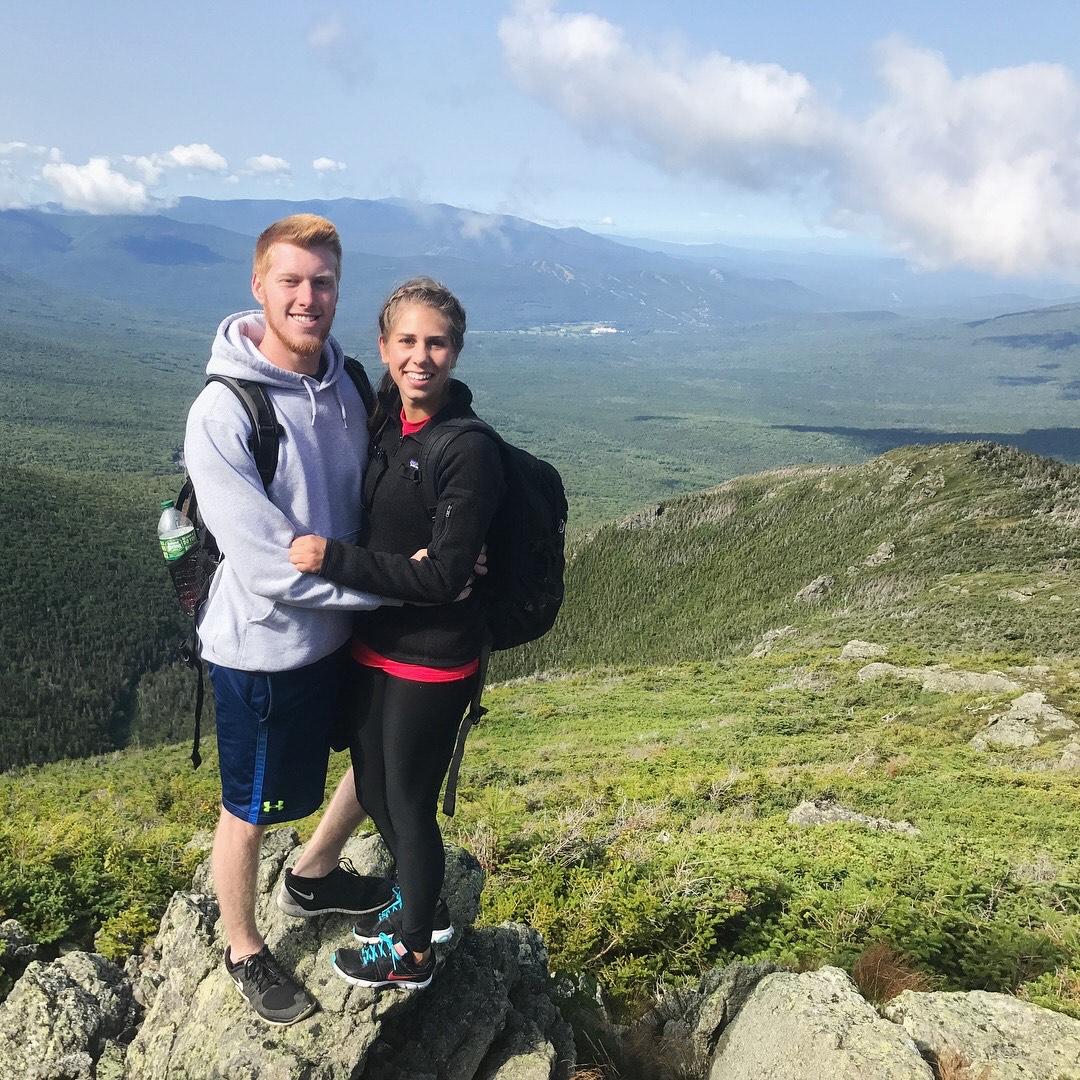 2016 - Hiking up Mt. Washington