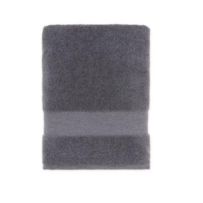 O&O by Olivia & Oliver™ Turkish Fibro Bath Towel in Grey