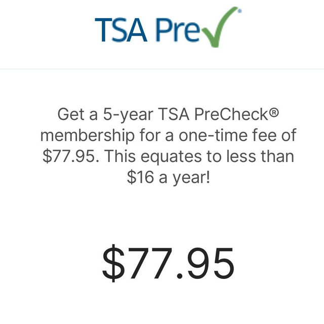 TSA PreCheck Membership