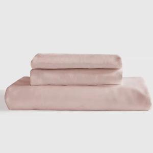 Bamboo Fitted Sheet Set - Soft Blush, King