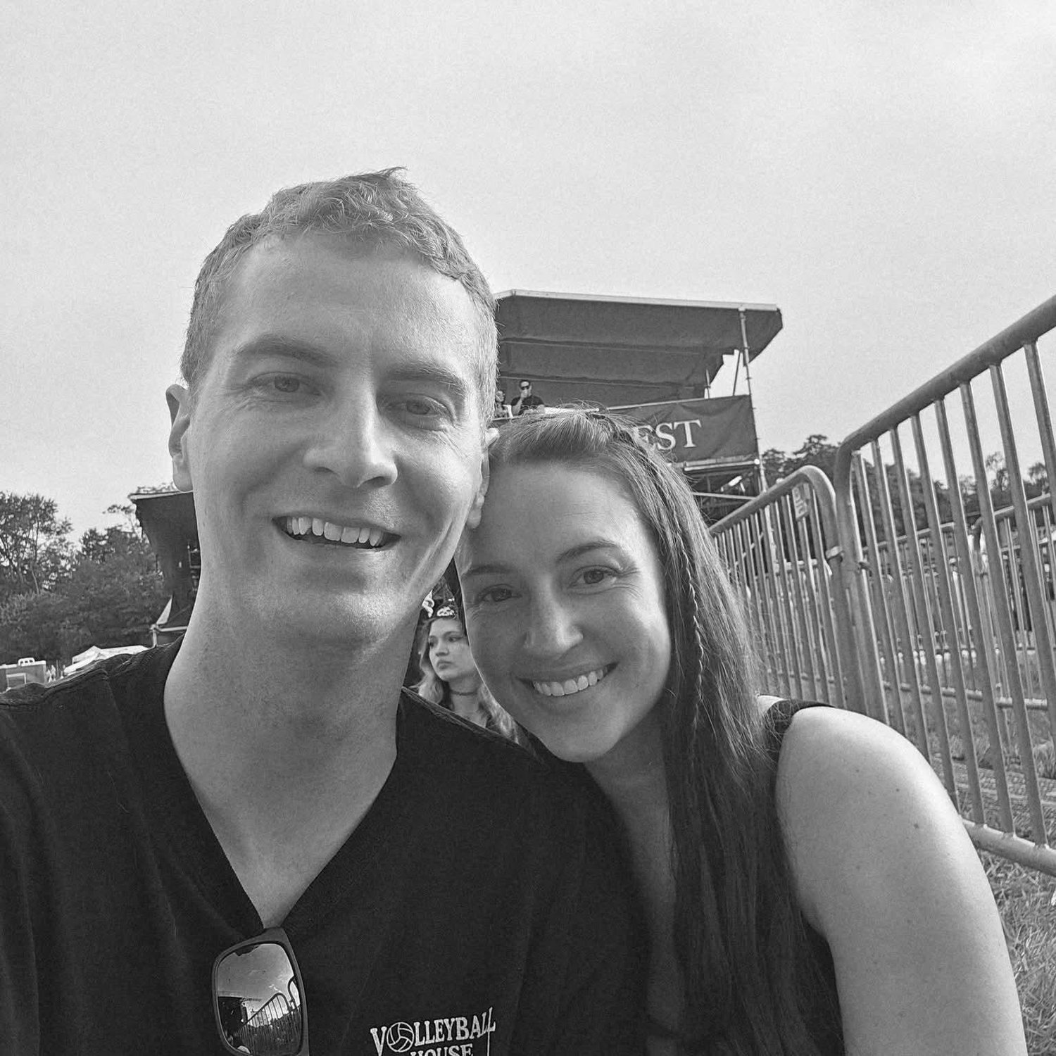 2025- Ryan and Jenna attending Let's Go Music Festival to see one of their favorite bands from high school, The Maine.