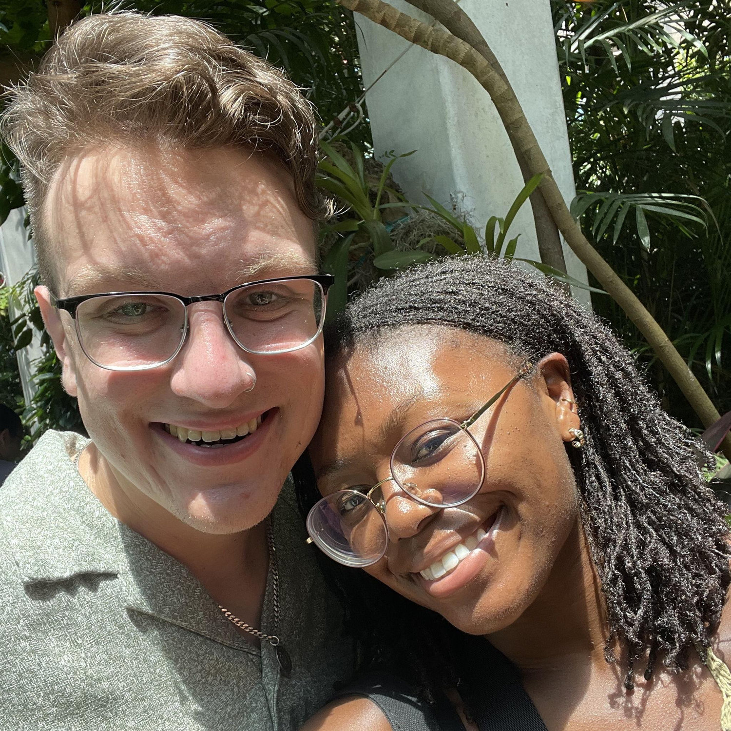 Zachary visits J'Nae on cruise ship adventure