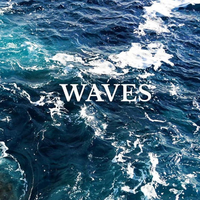 WAVES | Decorative Book for Home Decor Turquoise: Cocktail Coffee Table Books & Bookshelves Interior Design (Journaling Series)