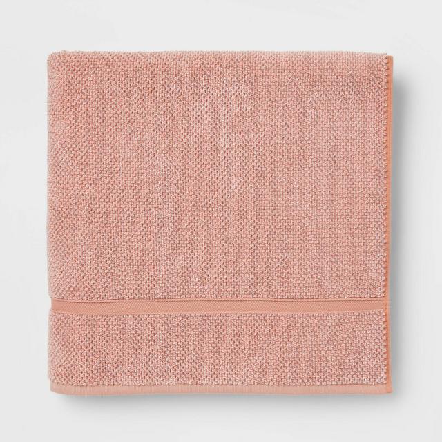 Performance Texture Bath Sheet Clay - Threshold™