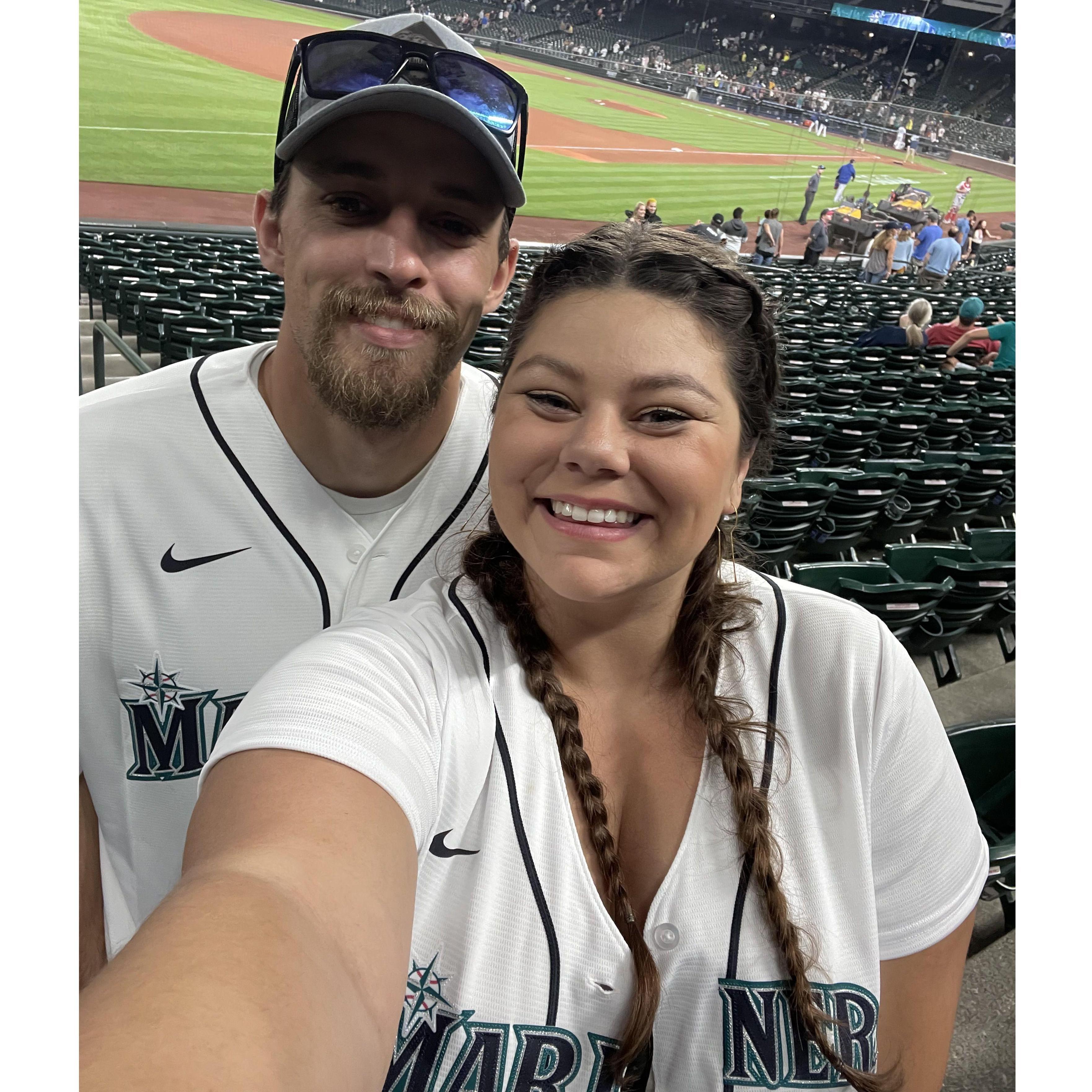 One of MANY Mariners games!