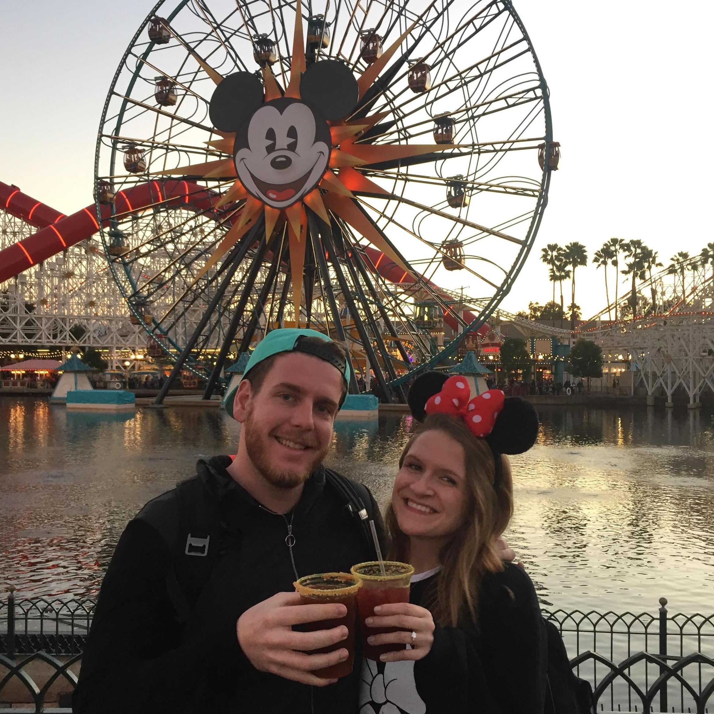 Wes giving in to the Disney obsession