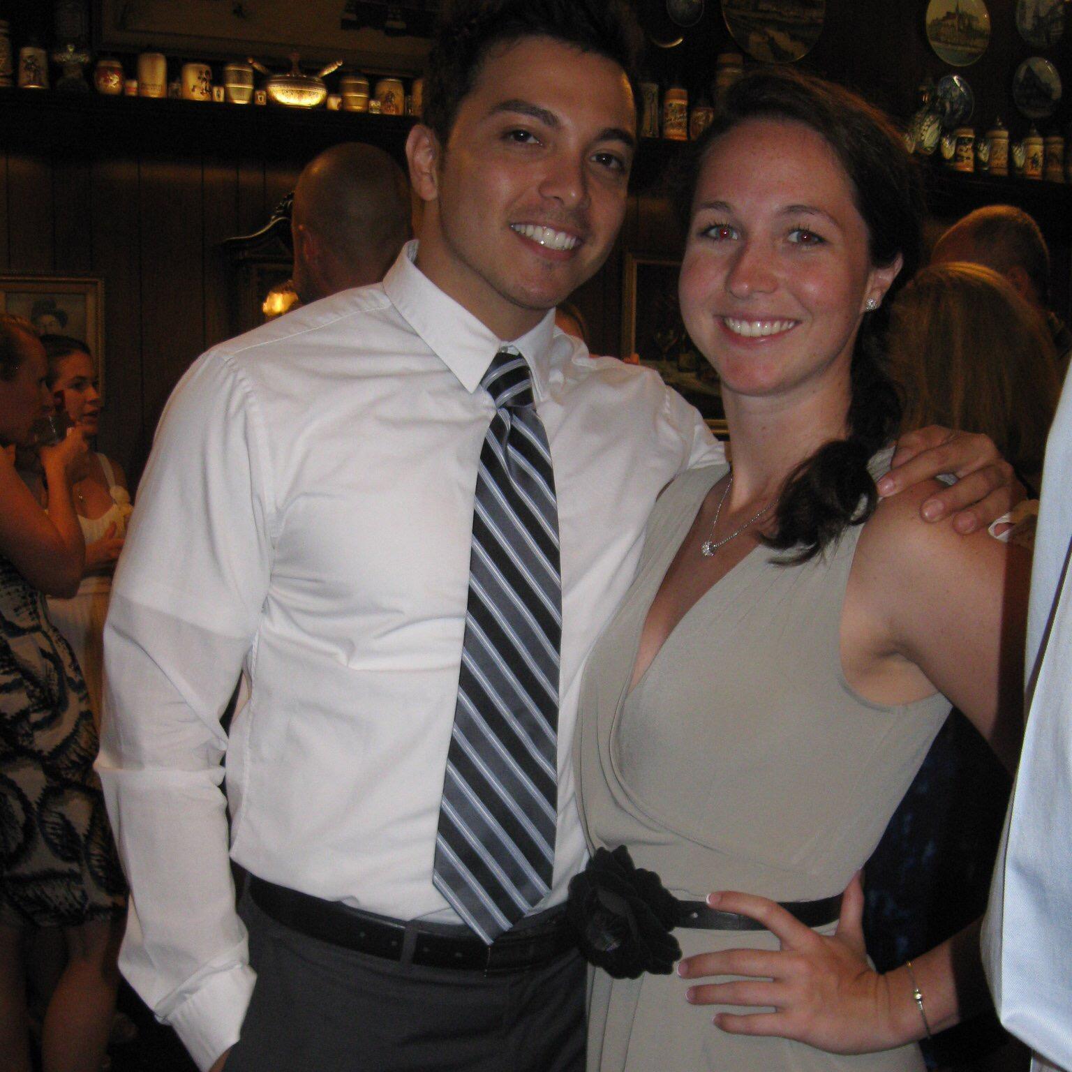 Rehearsal dinner for Jess and Ben