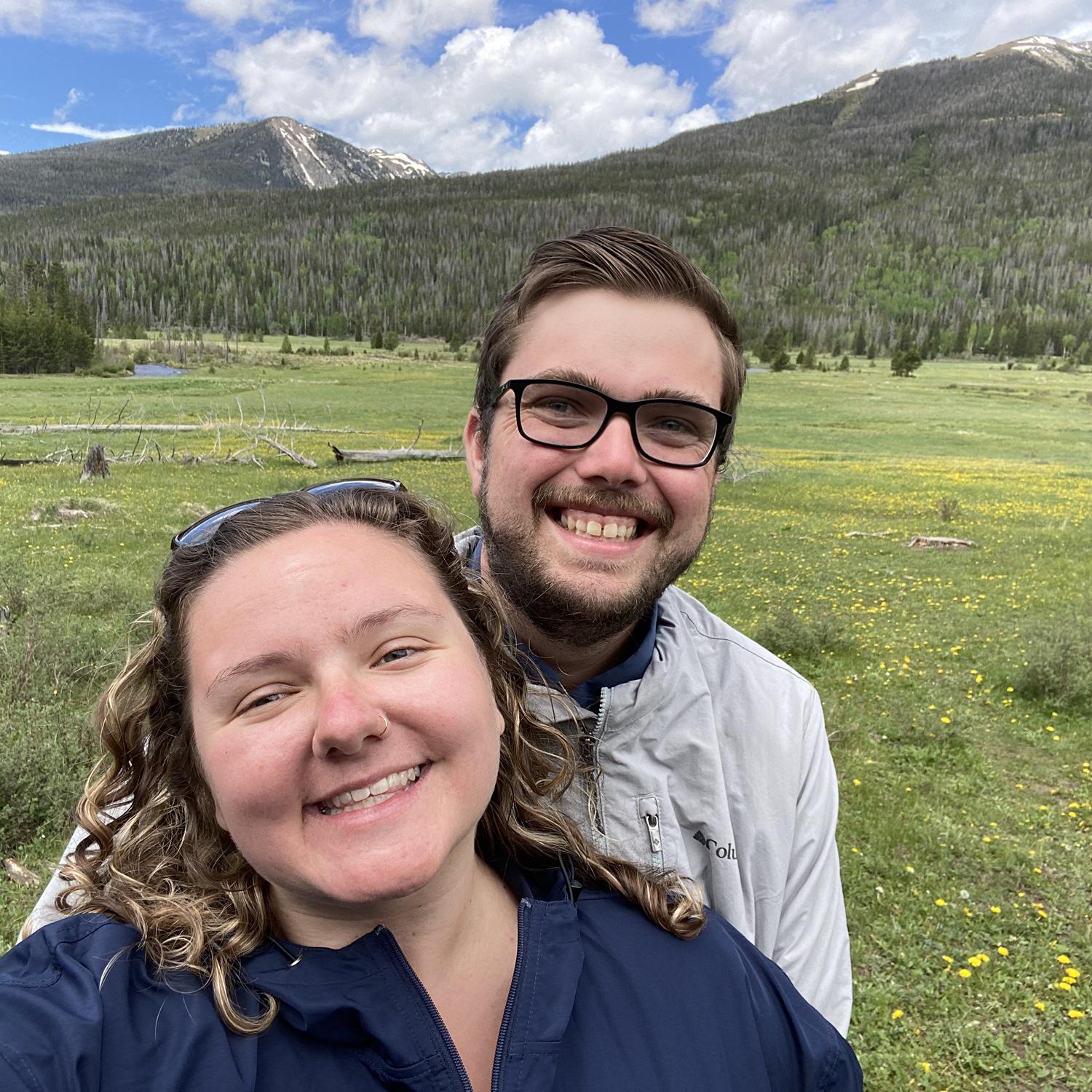 In Rocky Mountain National Park, where we first said I love you