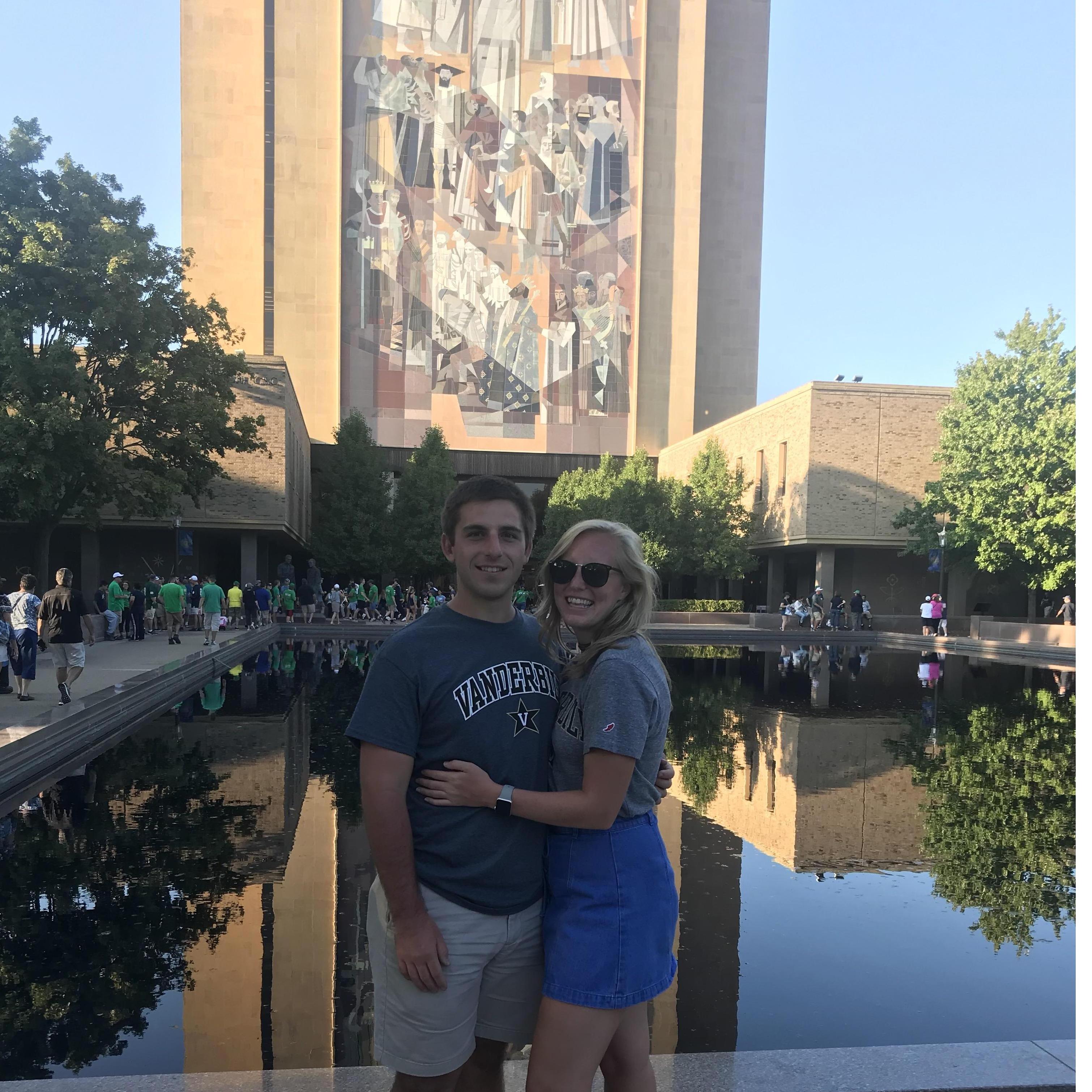 Notre Dame vs Vanderbilt game 2018