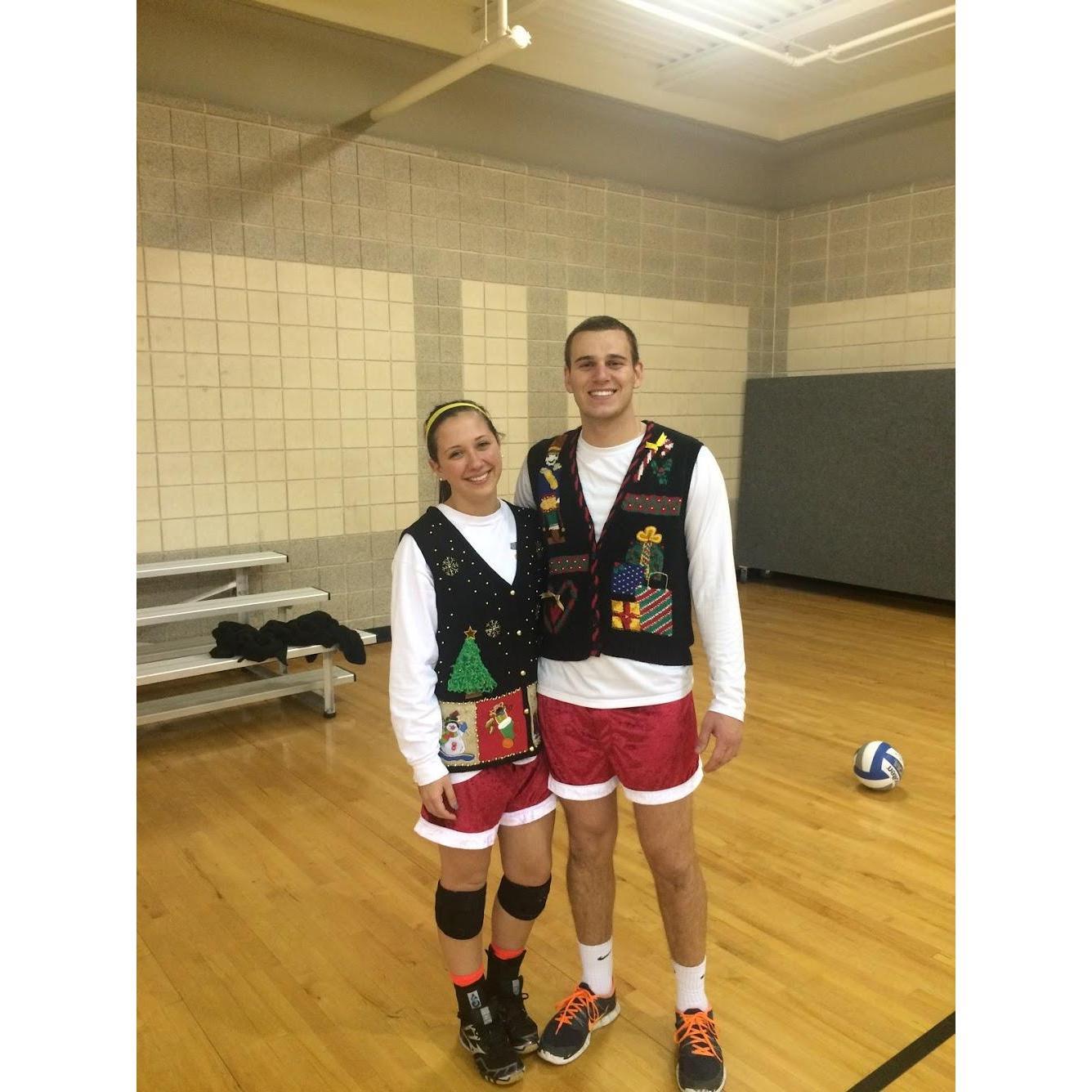 Our first Santa Claus Classic tournament together. Also where we met the year before!