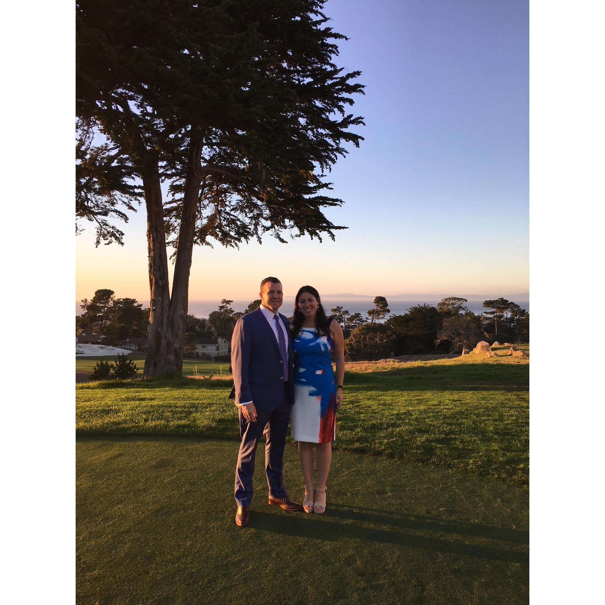 Joe and Mattie's wedding in Pebble Beach!