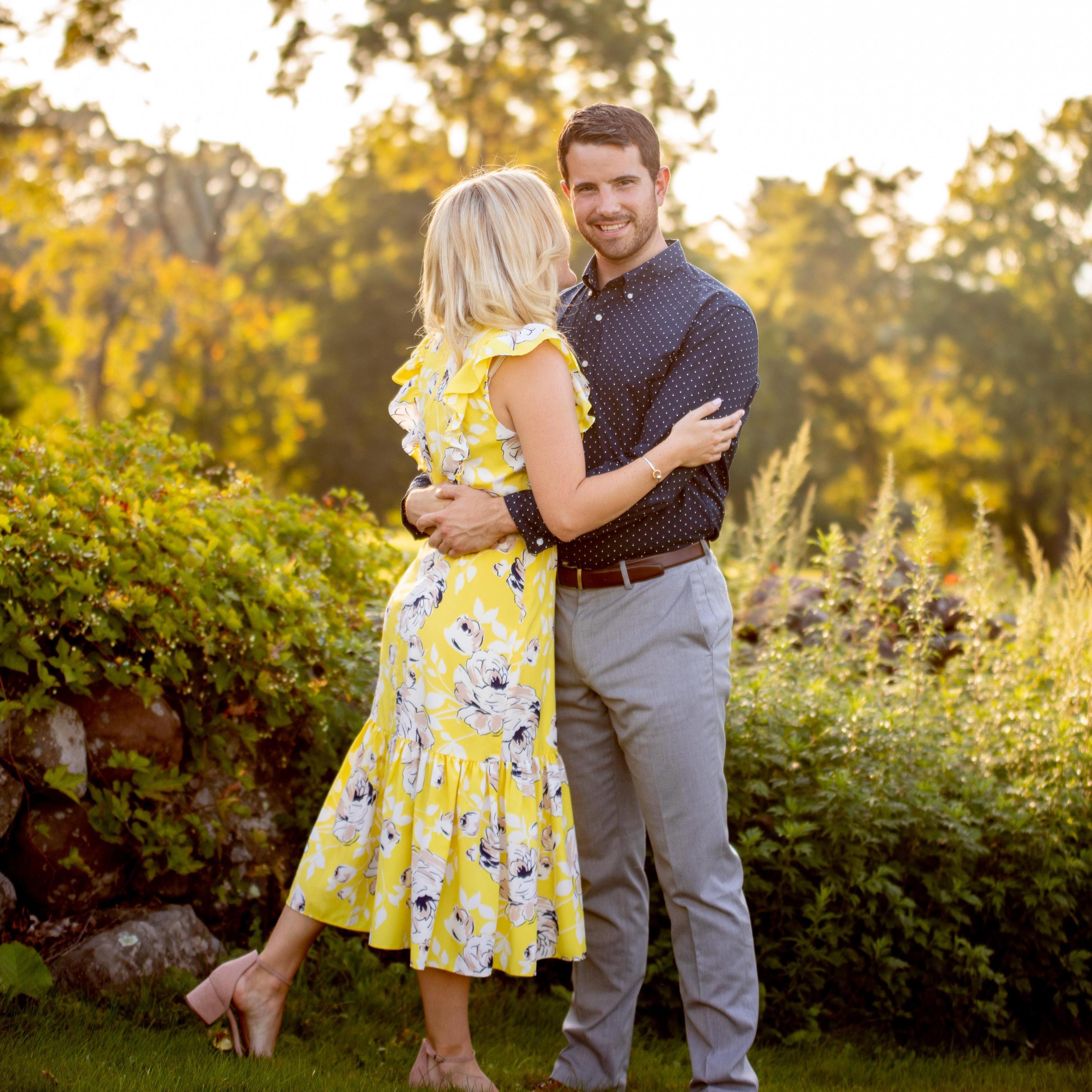 Our engagement session, October 2019