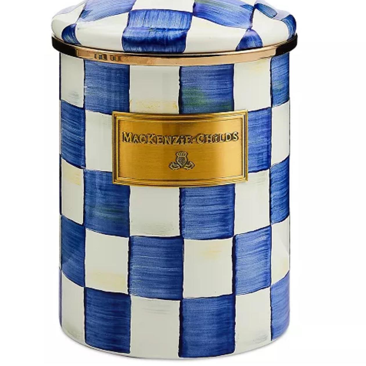 MacKenzie-Childs Check Canister