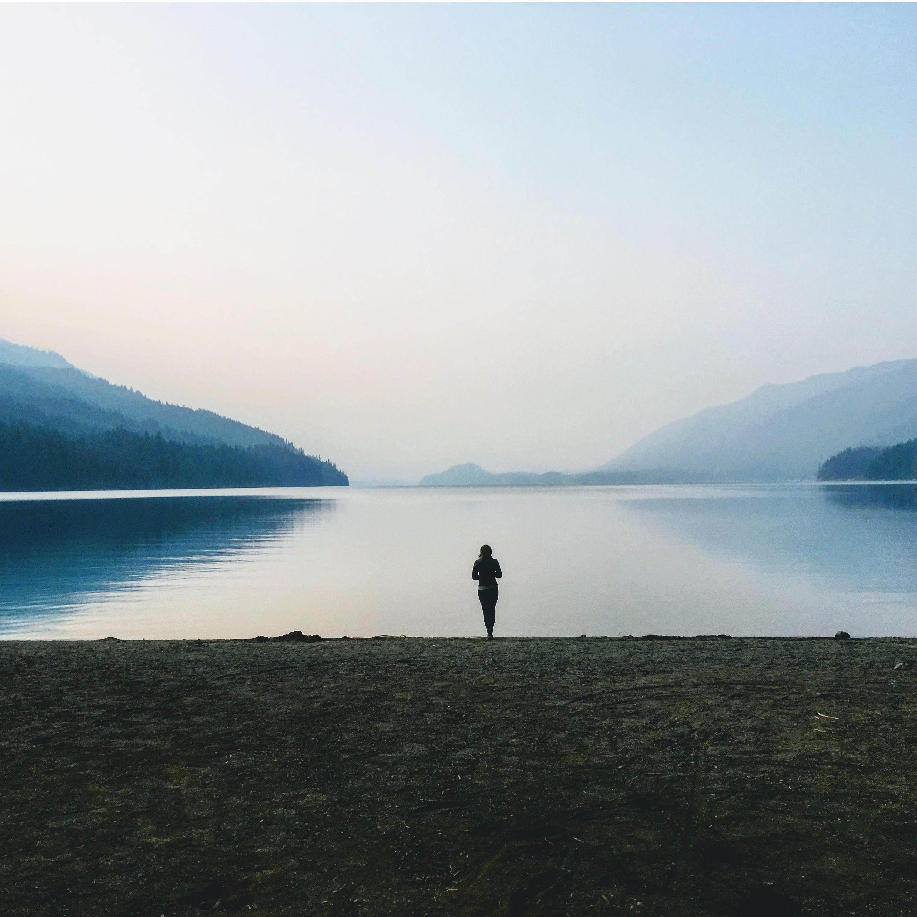 Kachess Lake, Aug 8 2017 early morning on a road trip to the Pacific Northwest. Sean proposed to Aurora when they hit the Pacific Ocean later that night.