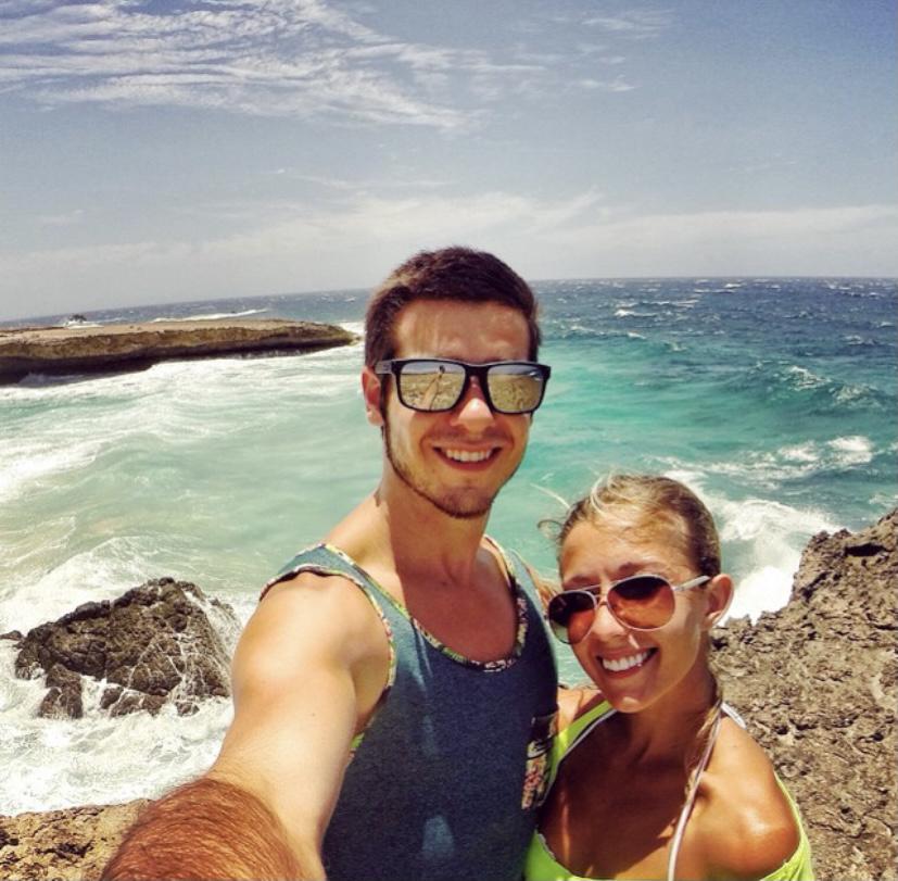 First time in Aruba together