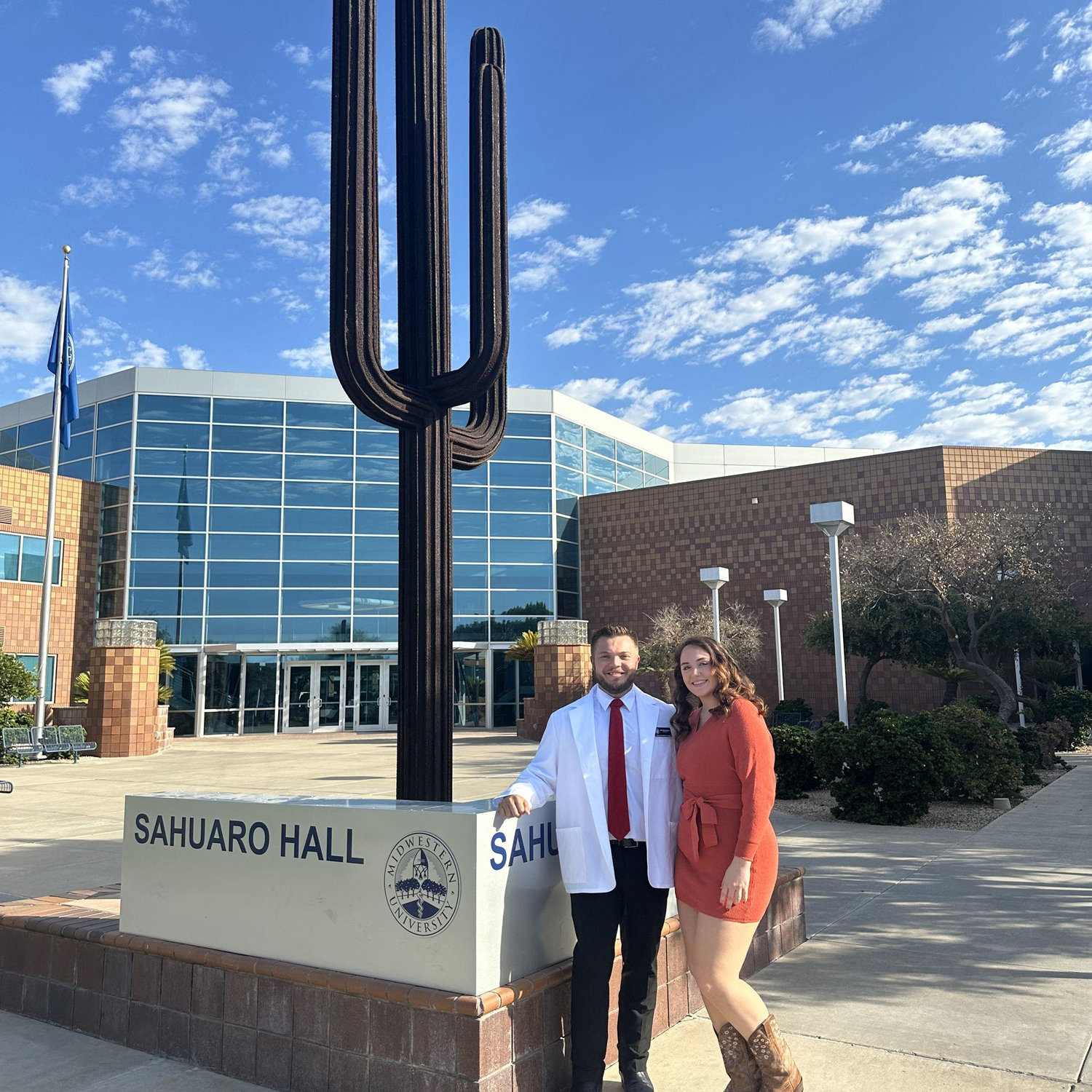 Nicholas’ white coat ceremony
