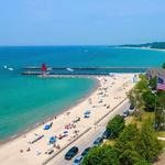 Lake Michigan Beach Park