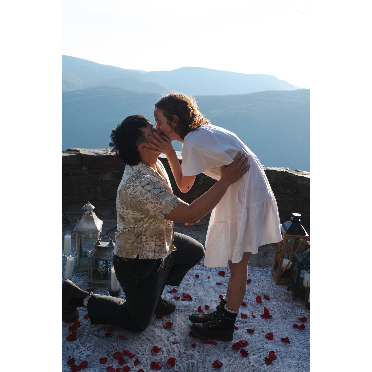 Our beautiful engagement at Chestoa View on the Blue Ridge Parkway