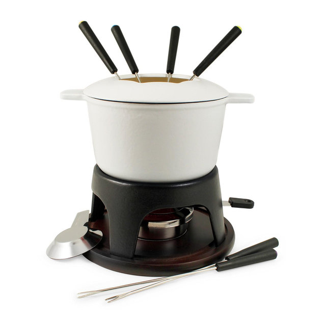 Sierra 12 Piece Cast Iron Fondue Set
