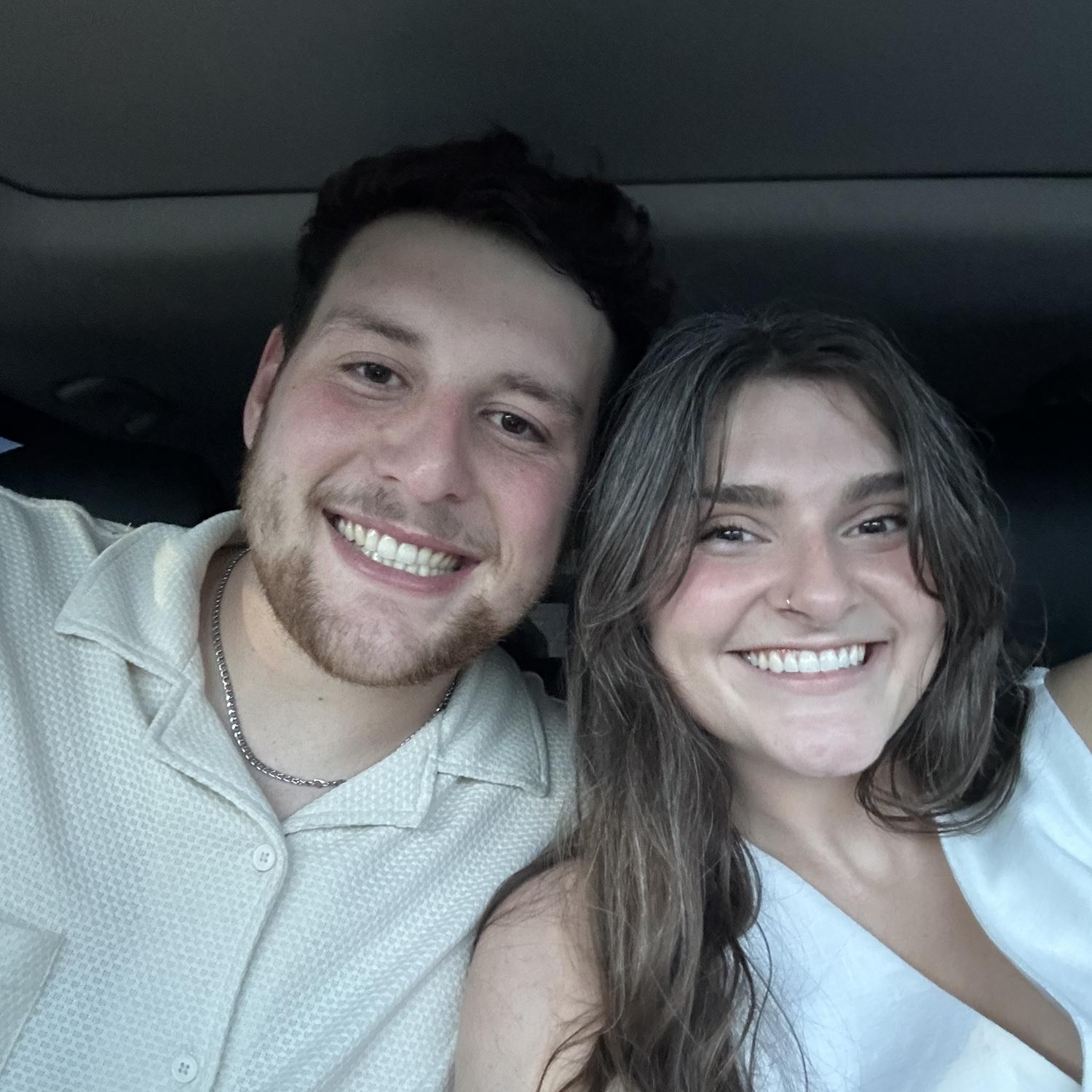 Before our first engagement session :)