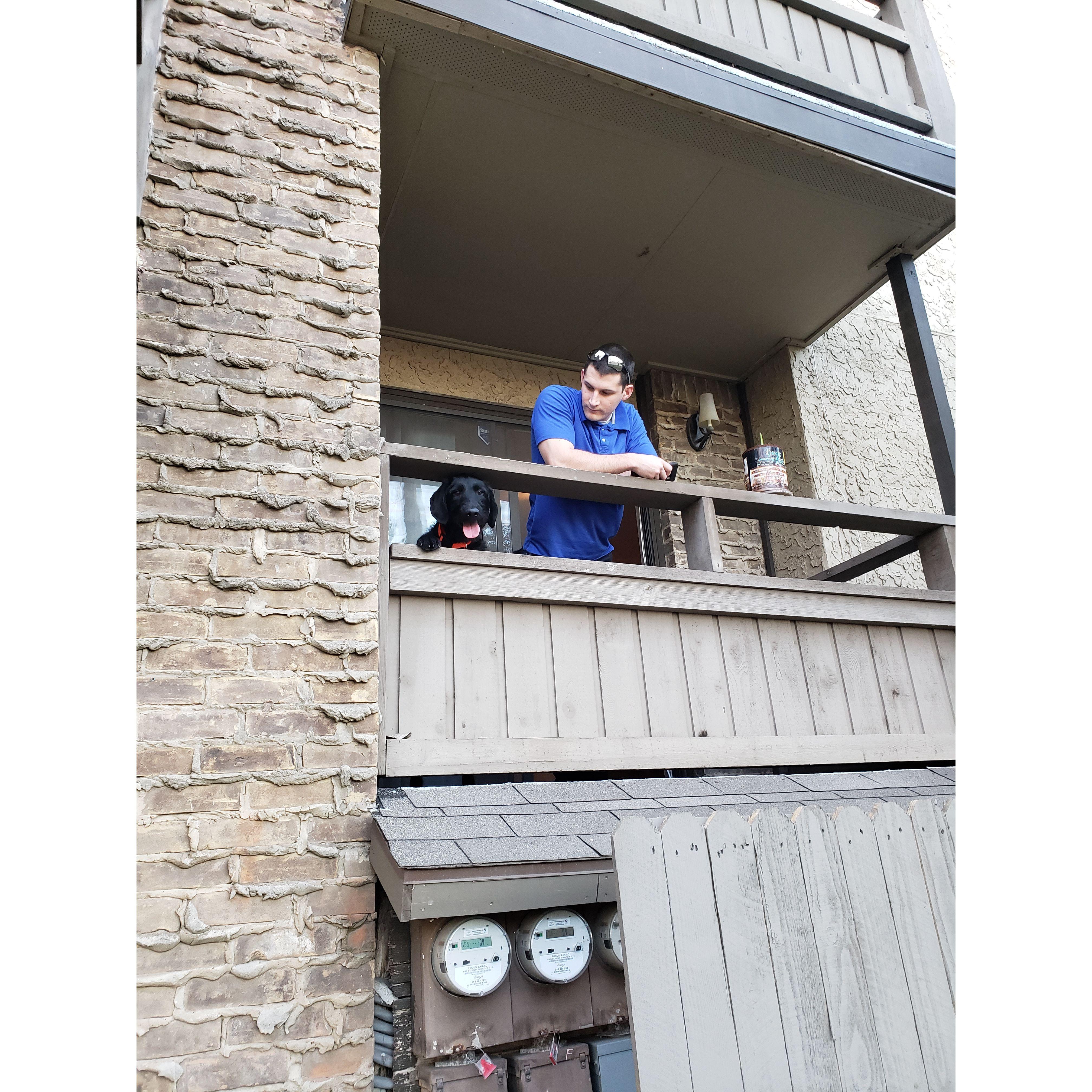 2019 - Valentines day with Beau and Joey. Dallas, TX