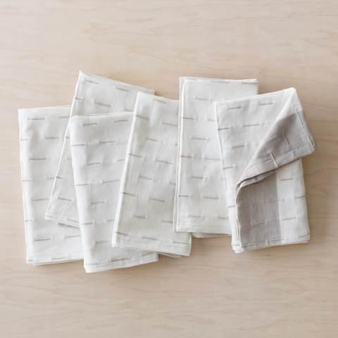 Vishu Kitchen Towels - Tan - Set of 3