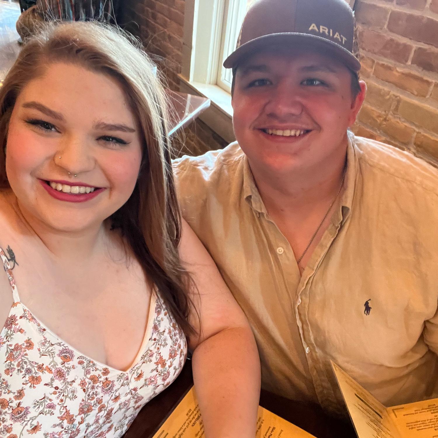 Pre Randall King concert (1st country concert together)!!!