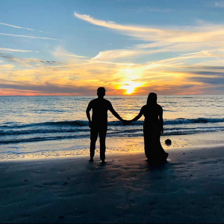 Sunset times are the best. First visit to Florida, Medina Beach