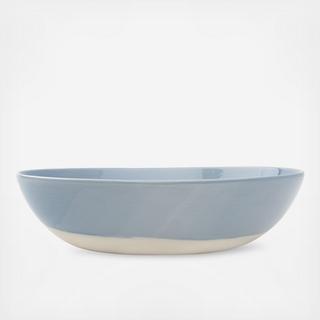 Shell Bisque Oval Serving Bowl