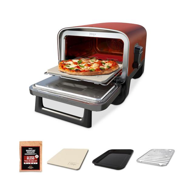 Ninja Woodfire 8-in-1 Outdoor Oven, Roaster, Artisan Pizza Oven & Smoker OO101