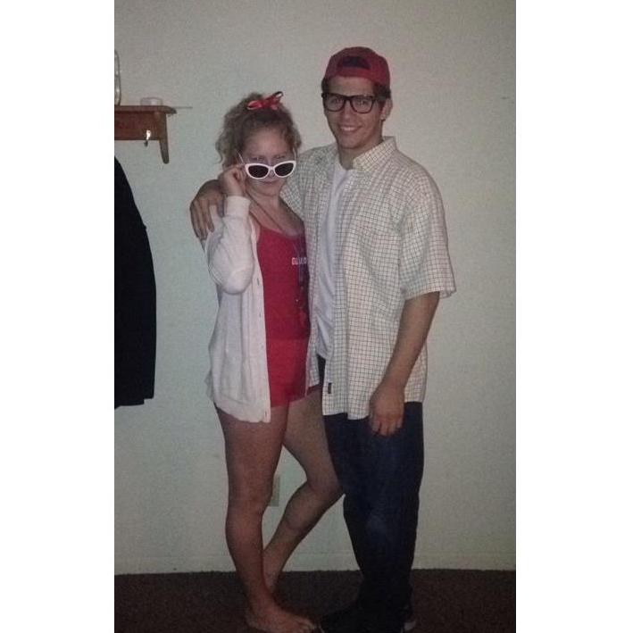 Our 1st Halloween together! Can you guess who we are? 2015