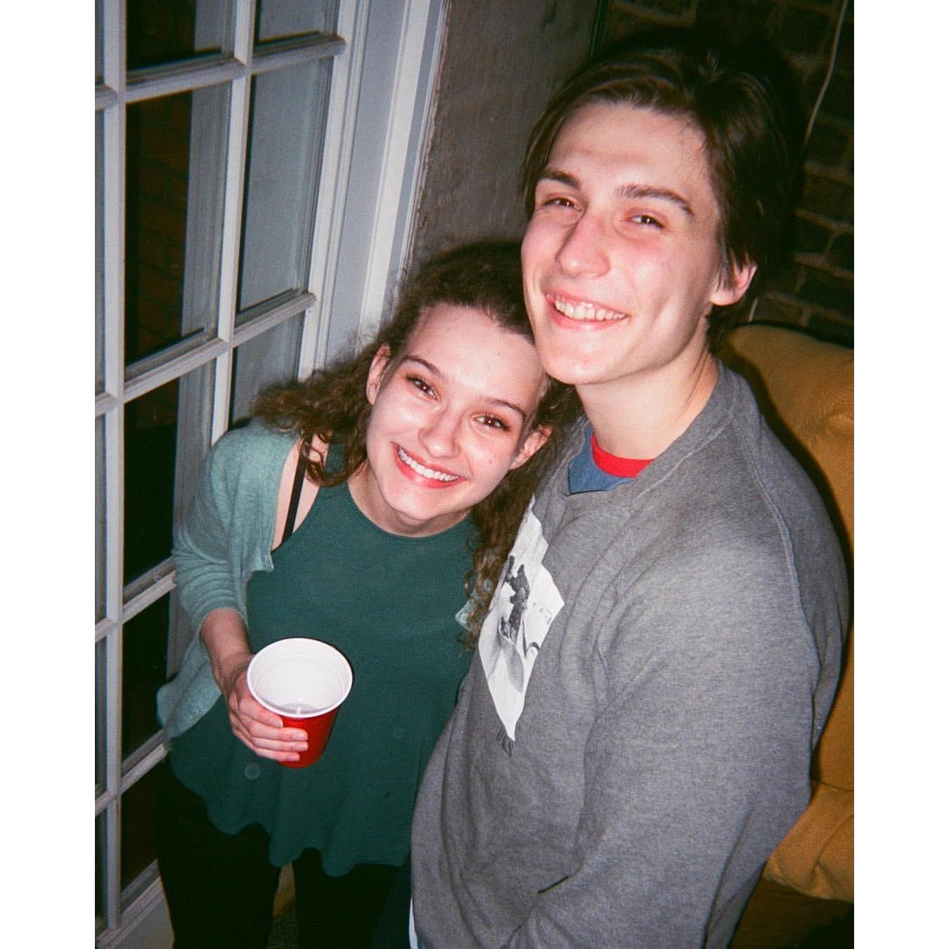The first pic of us ever taken.