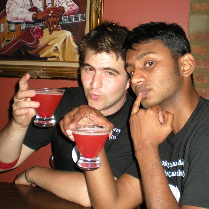 Kevin and Vinay in the Chicago days