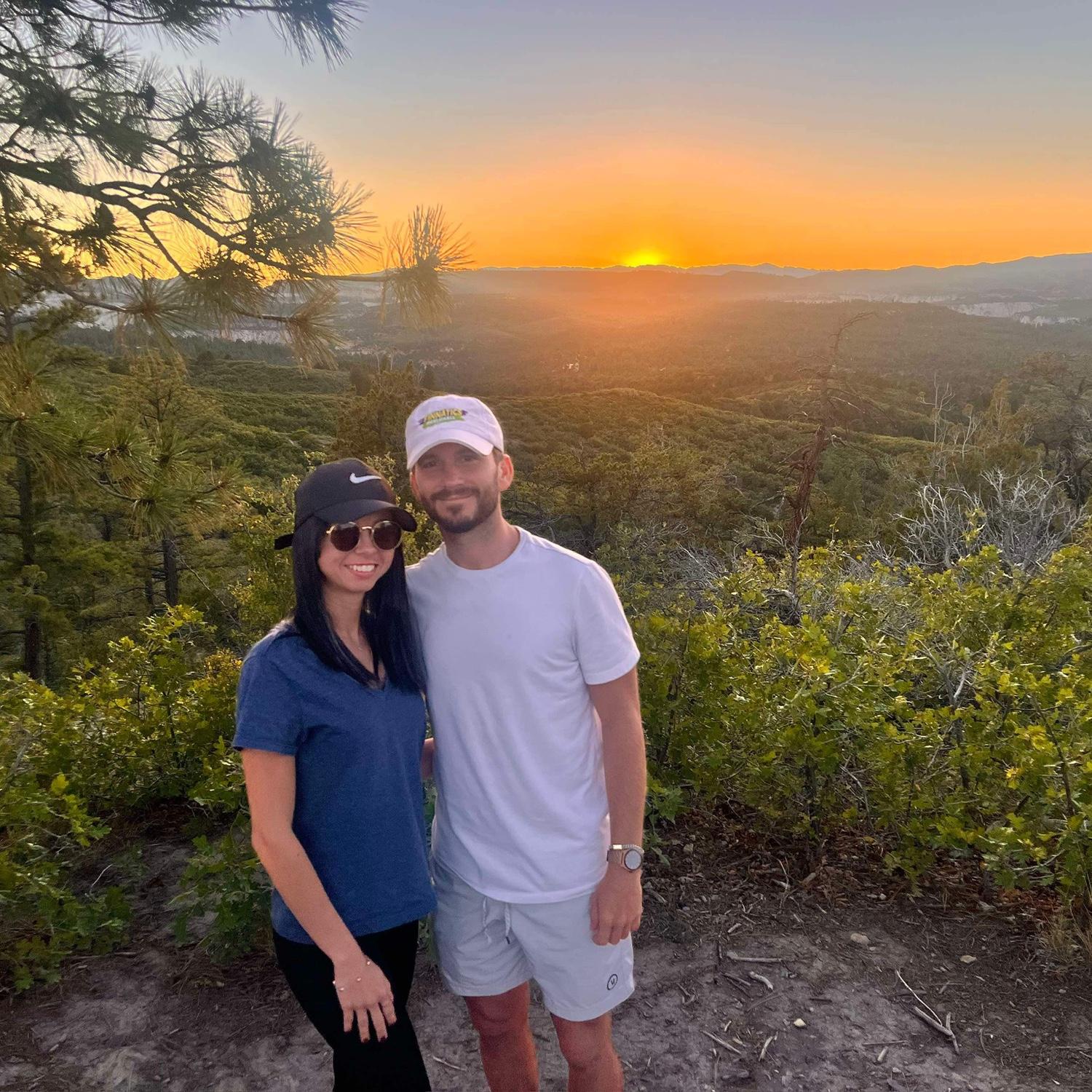 Sunset Jeep Safari near Moab Utah.